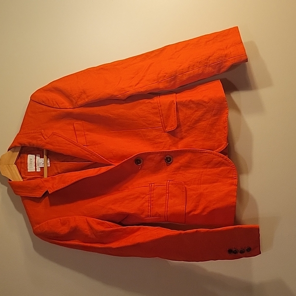 J.Crew linen schoolboy blazer size 4